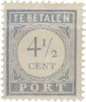 Nederland 1912-1920 - Portzegels NVPH P50 - Postfris Kup teraz