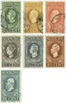 Nederland 1913 - NVPH 90-96 - Gebruikt Autentyczny