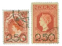 Wysoka jakość Nederland 1920 - NVPH 104-105 - Gebruikt
