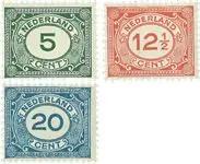 Nederland 1921-1922 - NVPH 107-109 - Postfris Kup teraz