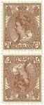 Nederland 1924 - NVPH 61b - Keerdruk-paar - Ongebruikt Popularny