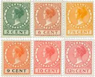 Wyprzedaż Nederland 1924-1926 - NVPH 149-154 - Postfris