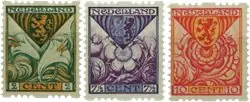 Najlepsza cena Nederland 1925 - Roltandingzegels NVPH R71-R73 - Postfris