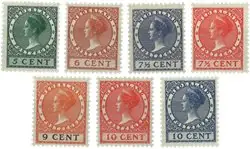 Nederland 1926-1939 - NVPH 177-183 - Postfris Wyprzedaż