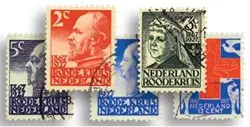 Nederland 1927 - NVPH 203-207 - Gebruikt Niska cena