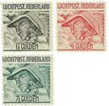 Nederland 1929 - Luchtpostzegels NVPH LP6-LP8 - Postfris Tani