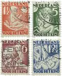 Nederland 1930 - Roltandingzegels NVPH R86-R89 - Gebruikt Wysoka jakość