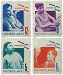 Szybka dostawa Nederland 1931 - Roltandingzegels NVPH R90-R93 - Postfris