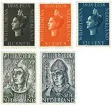 Kup teraz Nederland 1938-1939 - NVPH 310-312+323-324 - Ongebruikt