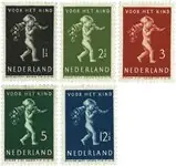 Ekspresowa dostawa Nederland 1939 - NVPH 327-331 - Ongebruikt