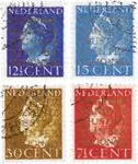 Ostatnia szansa Nederland 1940 - Dienstzegels NVPH D16-D19 - Gebruikt