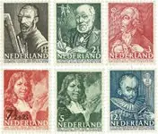 Ostatnia szansa Nederland 1940 - NVPH 350-355 - Ongebruikt