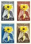 Nederland 1949 - NVPH 538-541 - Postfris Tylko dziś