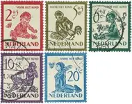 Premium Nederland 1950 - NVPH 563-567 - Gebruikt