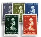 Nederland 1940 - NVPH 374-378 - Postfris Tani