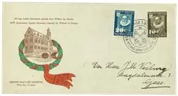 Bezpieczna płatność Nederland 1950 - NVPH E3 - FDC - Met adres