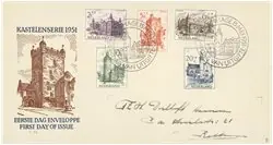 Nederland 1951 - NVPH E5 - FDC - Met adres Oryginalny