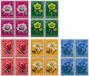 Nederland 1952 - NVPH 583-587 - Blok van 4 - Postfris Ekspresowa dostawa