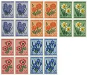 Tylko dziś Nederland 1953 - NVPH 602-606 - Blok van 4 - Postfris