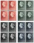 Nederland 1954-1957 - NVPH 637-640 - Blok van 4 - Postfris Premium