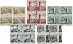 Promocja Nederland 1955 - NVPH 655-659 - Blok van 4 - Postfris