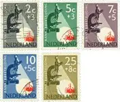 Zamów teraz Nederland 1955 - NVPH 661-665 - Gebruikt