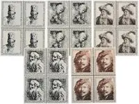 Szybka dostawa Nederland 1956 - NVPH 671-675 - Blok van 4 - Postfris