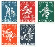 Nederland 1958 - NVPH 715-719 - Postfris Wyprzedaż