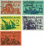 Nederland 1959 - NVPH 722-726 - Gebruikt Oferta