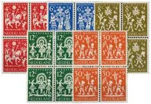 Nederland 1961 - NVPH 759-763 - Blok van 4 - Postfris Ostatnia szansa