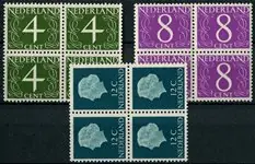 Nederland 1962 - NVPH 774-776 - Blok van 4 - Postfris Zamów teraz