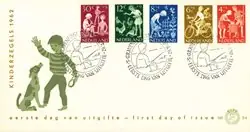 Ostatnia szansa Nederland 1962 - NVPH E54 - FDC - Onbeschreven