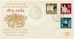 Rabat Nederland 1963 - NVPH E61 - FDC - Onbeschreven