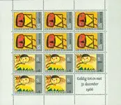 Tylko dziś Nederland 1965 - NVPH 854 - Blok - Postfris