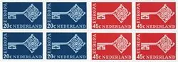 Nederland 1968 - NVPH 906-907 - Blok van 4 - Postfris Wyprzedaż