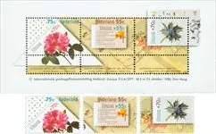 Nederland 1988 - NVPH 1396-1398+blok 1414 - Postfris Ekspresowa dostawa