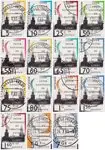 Tylko dziś Nederland 1989-1994 - Dienstzegels NVPH D44-D58 - Gebruikt