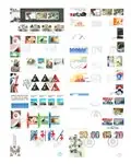 Nederland 300 verschillende postzegels en 20 FDC's Ekspresowa dostawa