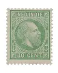 Autentyczny Nederlands Indië 1870-1888 - NVPH 14 - Ongebruikt