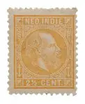 Autentyczny Nederlands Indië 1870-1888 - NVPH 7 - Ongebruikt