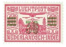 Ekspresowa dostawa Nederlands Indië 1932 - Luchtpostzegels NVPH LP12 - Postfris