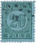 Szybka dostawa Nederlands Indië 1875 - Portzegels NVPH P4 - Gebruikt
