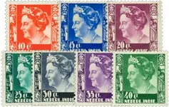 Najlepsza cena Nederlands Indië 1938-1940 - Nr. 253-259 - Ongebruikt