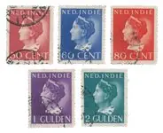 Szybka dostawa Nederlands Indië 1941 - NVPH 282-286 - Gebruikt