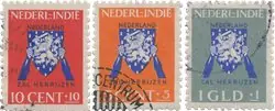 Darmowa dostawa Nederlands Indië 1941 - NVPH 290-292 - Gebruikt