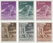 Ostatnia szansa Nederlands Indië 1949 - NVPH 383-388 - Ongebruikt