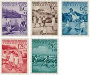 Popularny Nederlandse Antillen 1951 - NVPH 234-238 - Postfris
