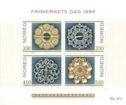 Szybka dostawa Noorwegen - AFA 1163-66 - Souvenir velletje - Postfris