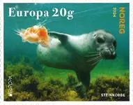 Najlepsza cena Noorwegen - EUROPA 2024 Underwater Fauna & Flora - Postfrisse postzegel