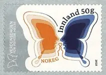 Ekspresowa dostawa Noorwegen - Wereld Gezondheids Dag 2025 - Postfrisse postzegel